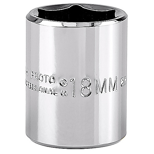‎Proto 3/8″ Drive Socket 18 mm - 6 Point