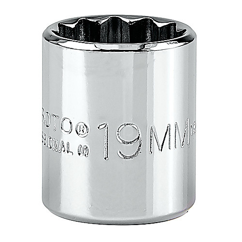‎Proto 3/8″ Drive Socket 19 mm - 12 Point