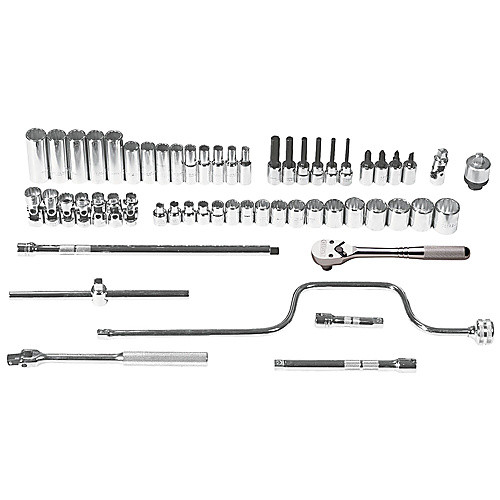 ‎Proto 3/8″ Drive 57 Piece Metric Socket Set - 12 Point - Tools Only