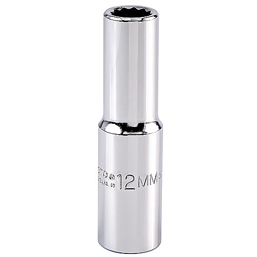 ‎Proto 1/2″ Drive Deep Socket 12 mm - 12 Point