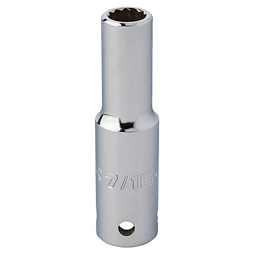 ‎Proto Tether-Ready 1/2″ Drive Deep Socket 7/16″ - 12 Point