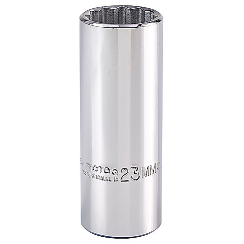‎Proto 1/2″ Drive Deep Socket 23 mm - 12 Point
