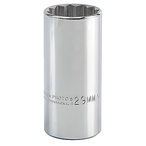 ‎Proto 1/2″ Drive Deep Socket 29 mm - 12 Point