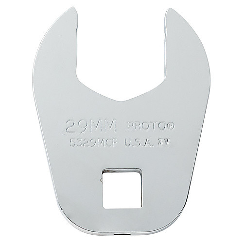 Proto 1/2″ Drive Full Polish Metric Crowfoot Wrench 29 mm