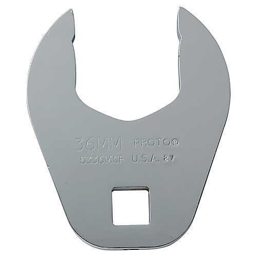 Proto 1/2″ Drive Full Polish Metric Crowfoot Wrench 36 mm