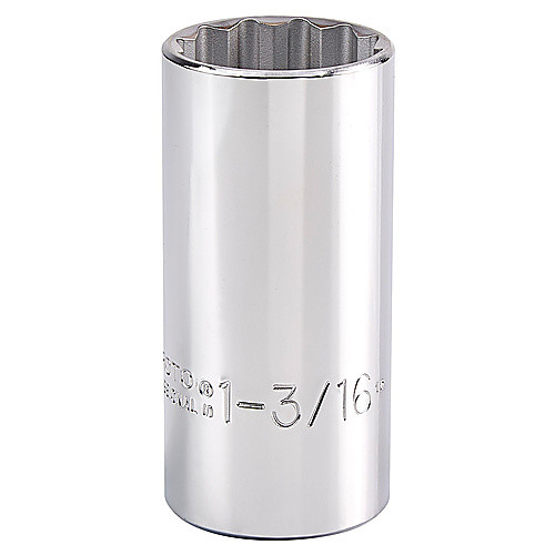 ‎Proto 1/2″ Drive Deep Socket 1-3/16″ - 12 Point