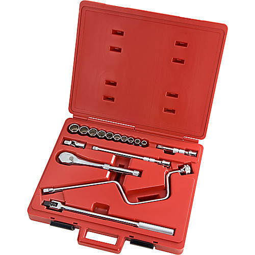 ‎Proto 1/2″ Drive 16 Piece Socket Set - 12 Point