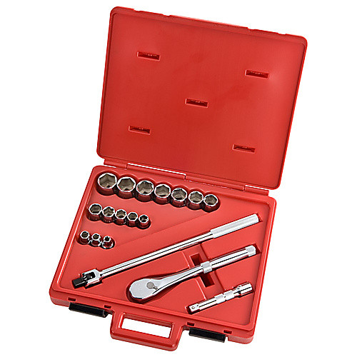 ‎Proto 1/2″ Drive 18 Piece Socket Set - 6 Point