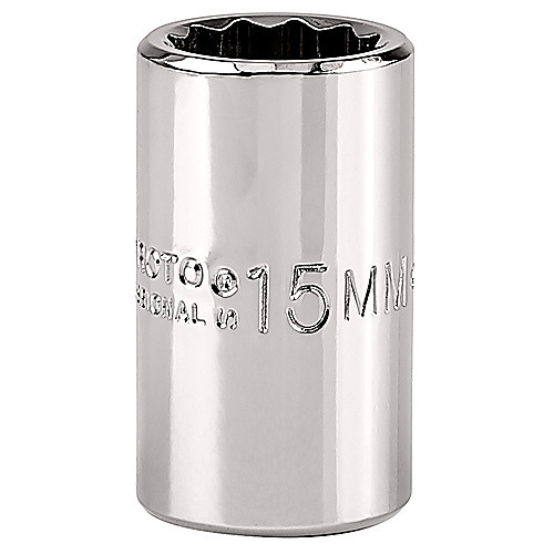 ‎Proto 1/2″ Drive Socket 15 mm - 12 Point