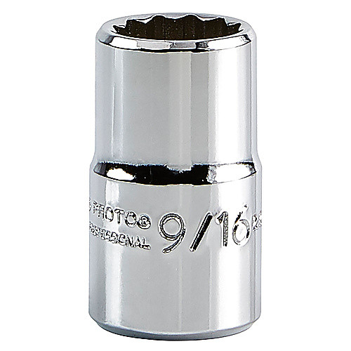 ‎Proto 1/2″ Drive Socket 9/16″ - 12 Point