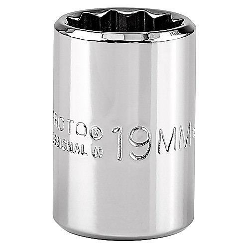 ‎Proto 1/2″ Drive Socket 19 mm - 12 Point