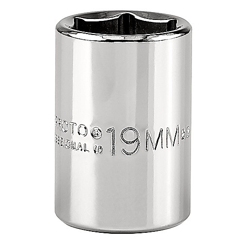 ‎Proto 1/2″ Drive Socket 19 mm - 6 Point