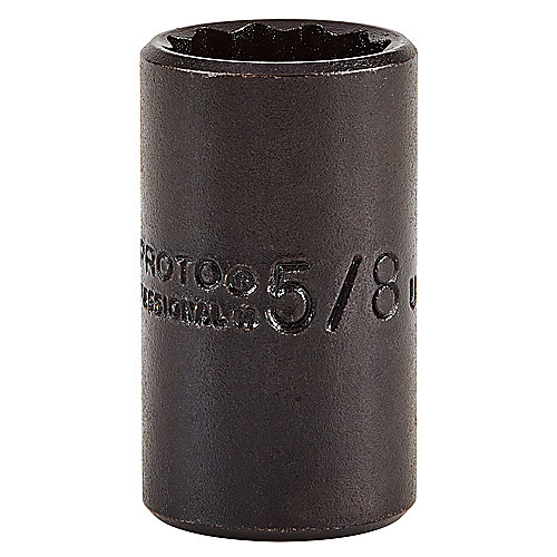 ‎Proto 1/2″ Drive Black Oxide Socket 5/8″ - 12 Point