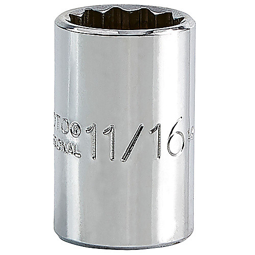 ‎Proto 1/2″ Drive Socket 11/16″ - 12 Point
