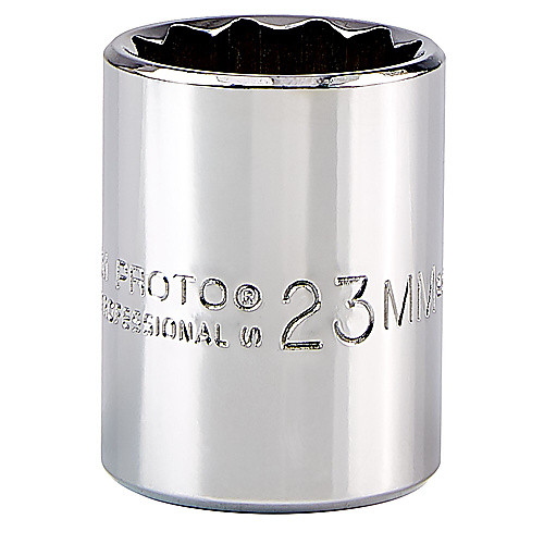 ‎Proto 1/2″ Drive Socket 23 mm - 12 Point