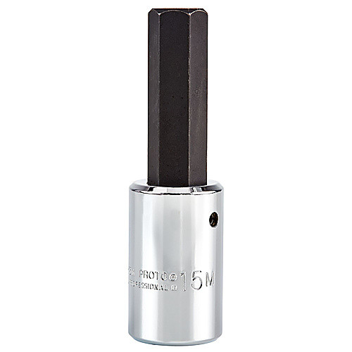 ‎Proto 1/2″ Drive Hex Bit Socket - 15 mm