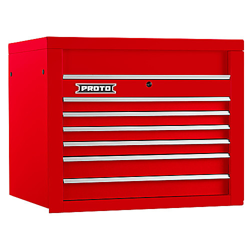 ‎Proto 550S 34″ Top Chest - 6 Drawer, Gloss Red