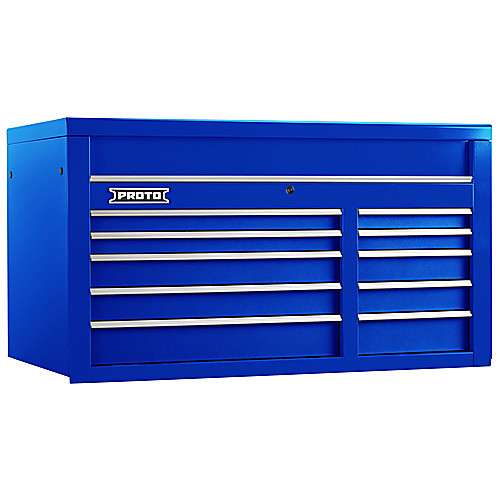 ‎Proto 550S 50″ Top Chest - 10 Drawer, Gloss Blue