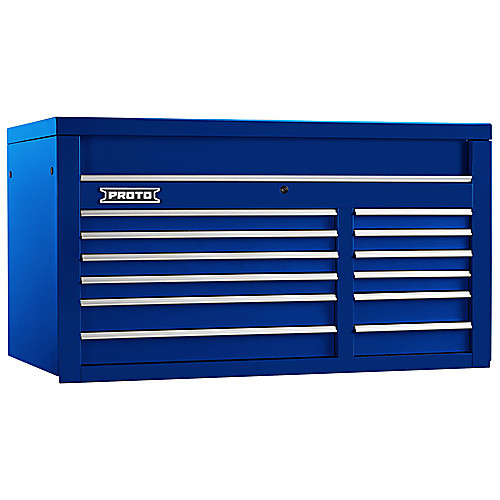 ‎Proto 550S 50″ Top Chest - 12 Drawer, Gloss Blue