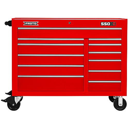 ‎Proto 550S 50″ Workstation - 12 Drawer, Gloss Red