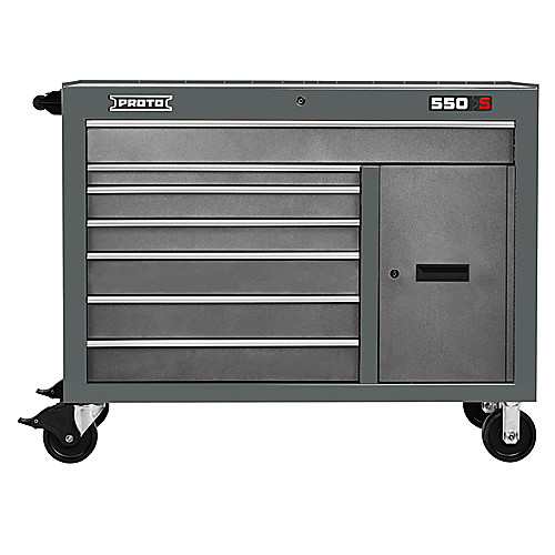 ‎Proto 550S 50″ Workstation - 7 Drawer & 1 Shelf, Dual Gray