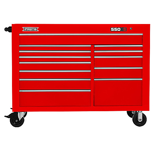 ‎Proto 550S 57″ Workstation - 13 Drawer, Gloss Red