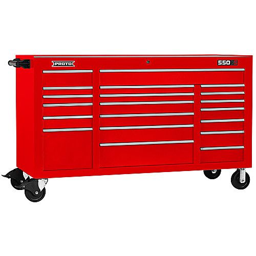 ‎Proto 550S 67″ Workstation - 20 Drawer, Gloss Red