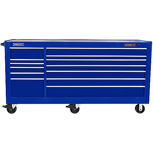 ‎Proto 550S 88″ Workstation - 13 Drawer, Gloss Blue