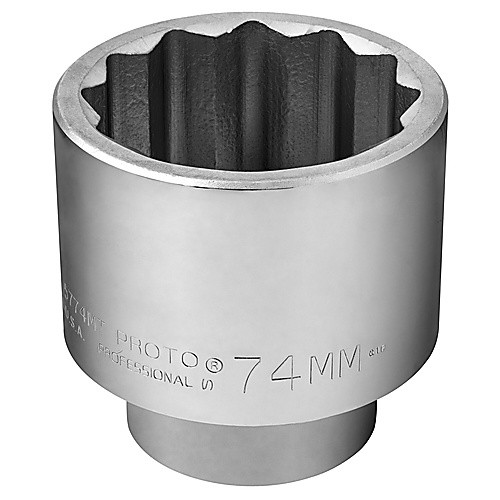‎Proto 1″ Drive Socket 74 mm - 12 Point