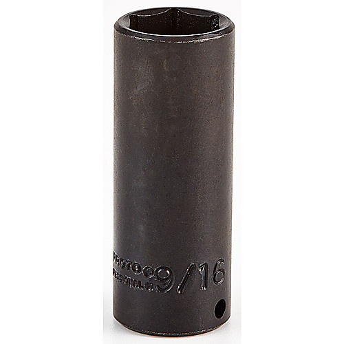 ‎Proto 1/4″ Drive Deep Impact Socket 9/16″ - 6 Point