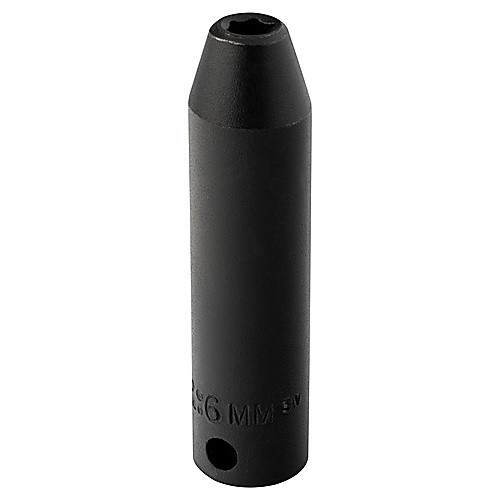 ‎Proto 3/8″ Drive Deep Impact Socket 6 mm - 6 Point