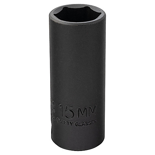 ‎Proto 3/8″ Drive Thin Wall Deep Impact Socket 15 mm - 6 Point