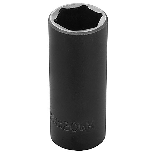 ‎Proto 3/8″ Drive Deep Impact Socket 20 mm - 6 Point
