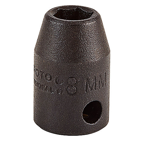 ‎Proto 3/8″ Drive Impact Socket 8 mm - 6 Point