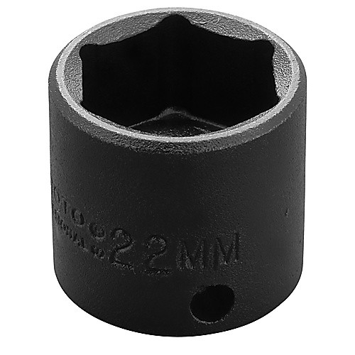 ‎Proto 3/8″ Drive Impact Socket 22 mm - 6 Point