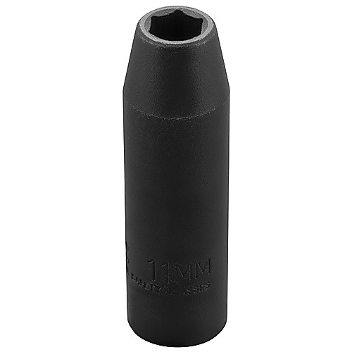 ‎Proto 1/2″ Drive Thin Wall Deep Impact Socket 11 mm - 6 Point