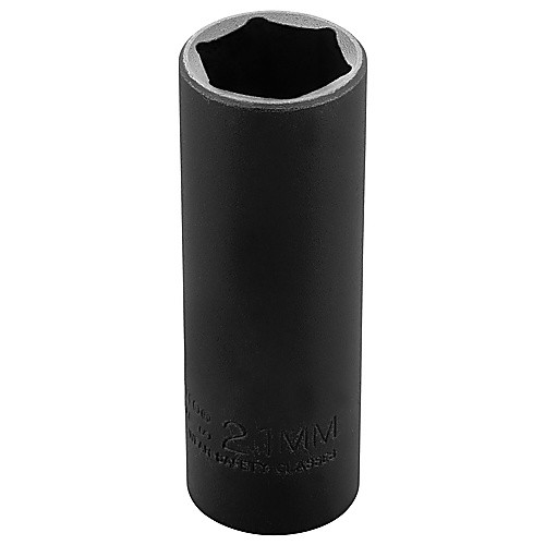 ‎Proto 1/2″ Drive Thin Wall Deep Impact Socket 21 mm - 6 Point