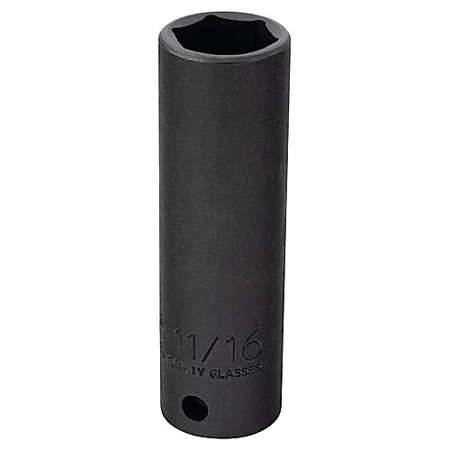 ‎Proto 1/2″ Drive Thin Wall Deep Impact Socket 11/16″ - 6 Point