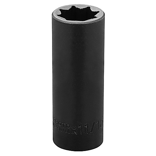‎Proto 1/2″ Drive Deep Impact Socket 11/16″ - 8 Point