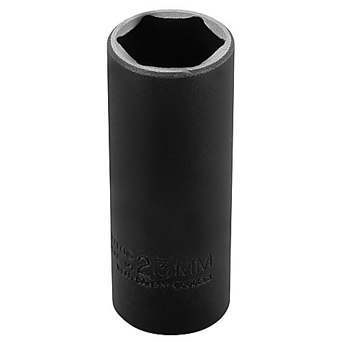 ‎Proto 1/2″ Drive Thin Wall Deep Impact Socket 23 mm - 6 Point