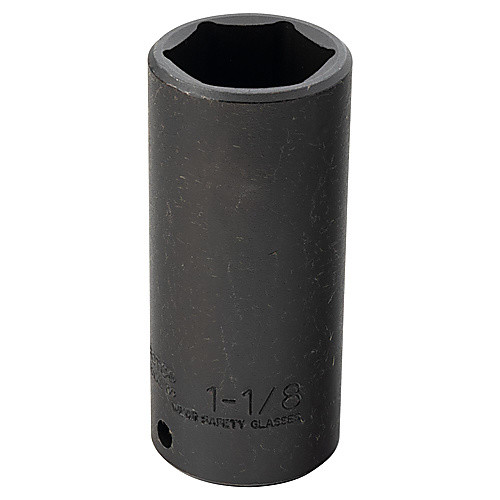‎Proto 1/2″ Drive Thin Wall Deep Impact Socket 1-1/8″ - 6 Point