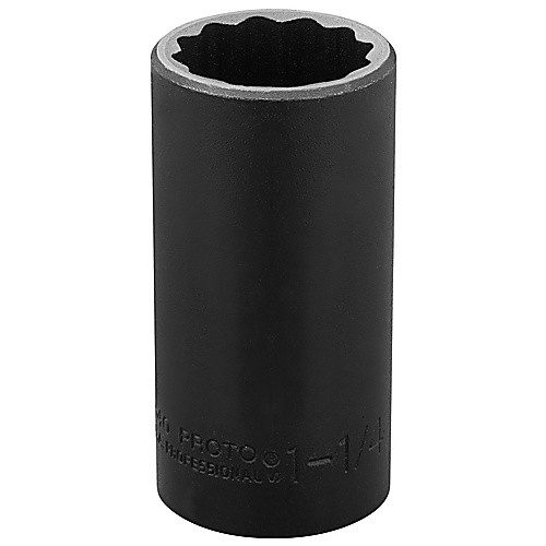 ‎Proto 1/2″ Drive Deep Impact Socket 1-1/4″ - 12 Point