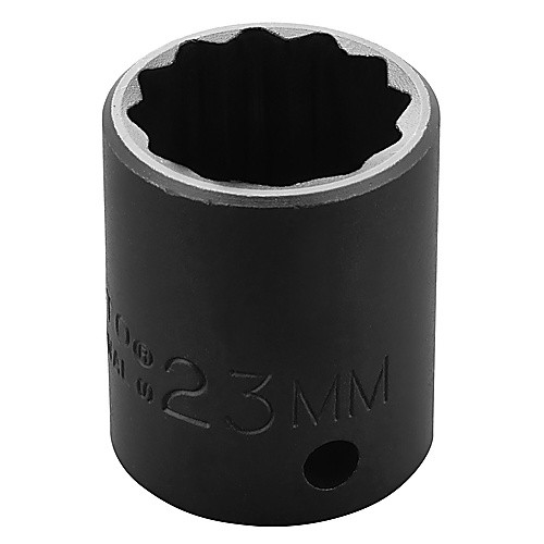 ‎Proto 1/2″ Drive Thin Wall Impact Socket 23 mm - 12 Point