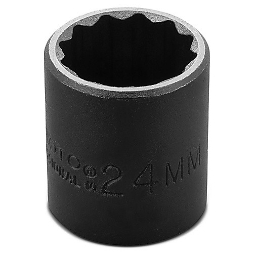 ‎Proto 1/2″ Drive Thin Wall Impact Socket 24 mm - 12 Point