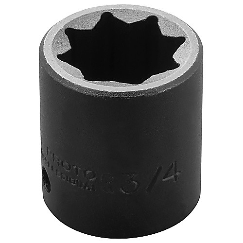‎Proto 1/2″ Drive Impact Socket 3/4″ - 8 Point