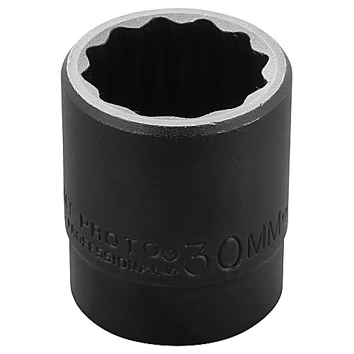 ‎Proto 1/2″ Drive Thin Wall Impact Socket 30 mm - 12 Point