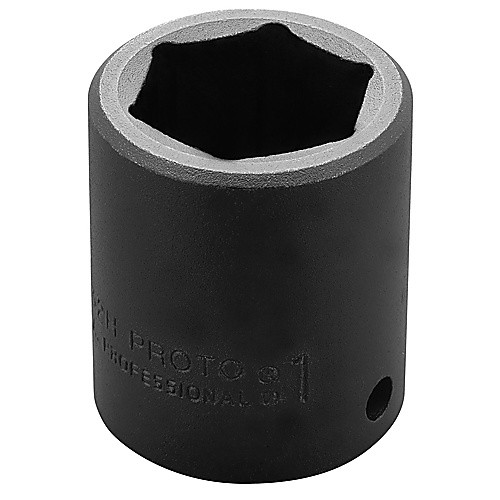 ‎Proto 1/2″ Drive Impact Socket 1″ - 6 Point