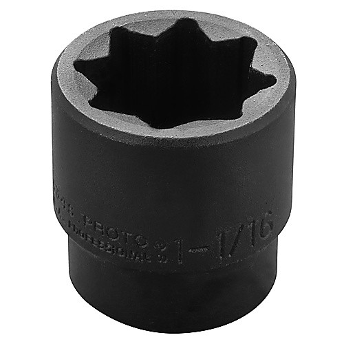 ‎Proto 1/2″ Drive Impact Socket 1-1/16″ - 8 Point
