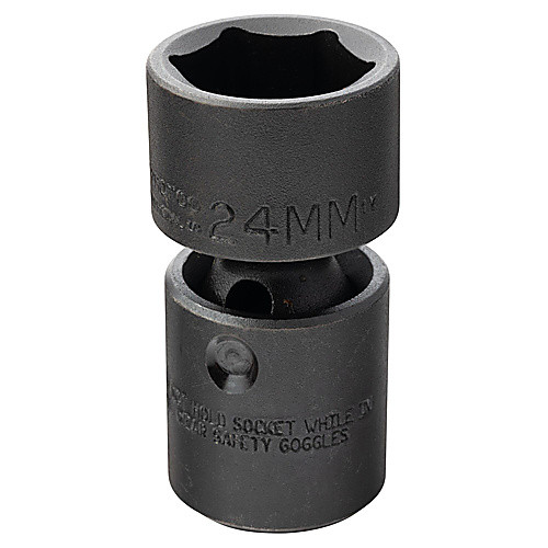 ‎Proto 1/2″ Drive Universal Impact Socket 24 mm - 6 Point