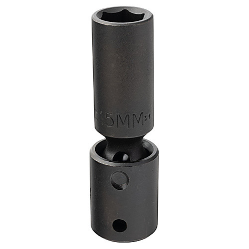 ‎Proto 1/2″ Drive Deep Universal Impact Socket 15 mm - 6 Point